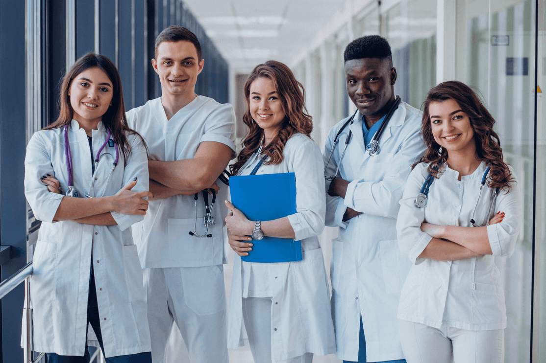 Medical professionals team