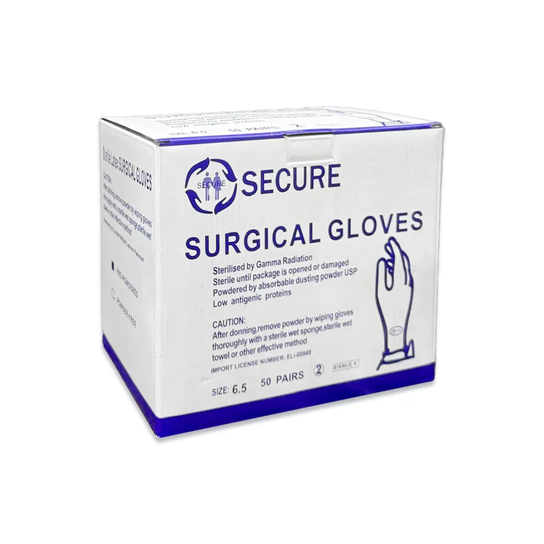 Surgical Gloves (Powdered) - Selected View