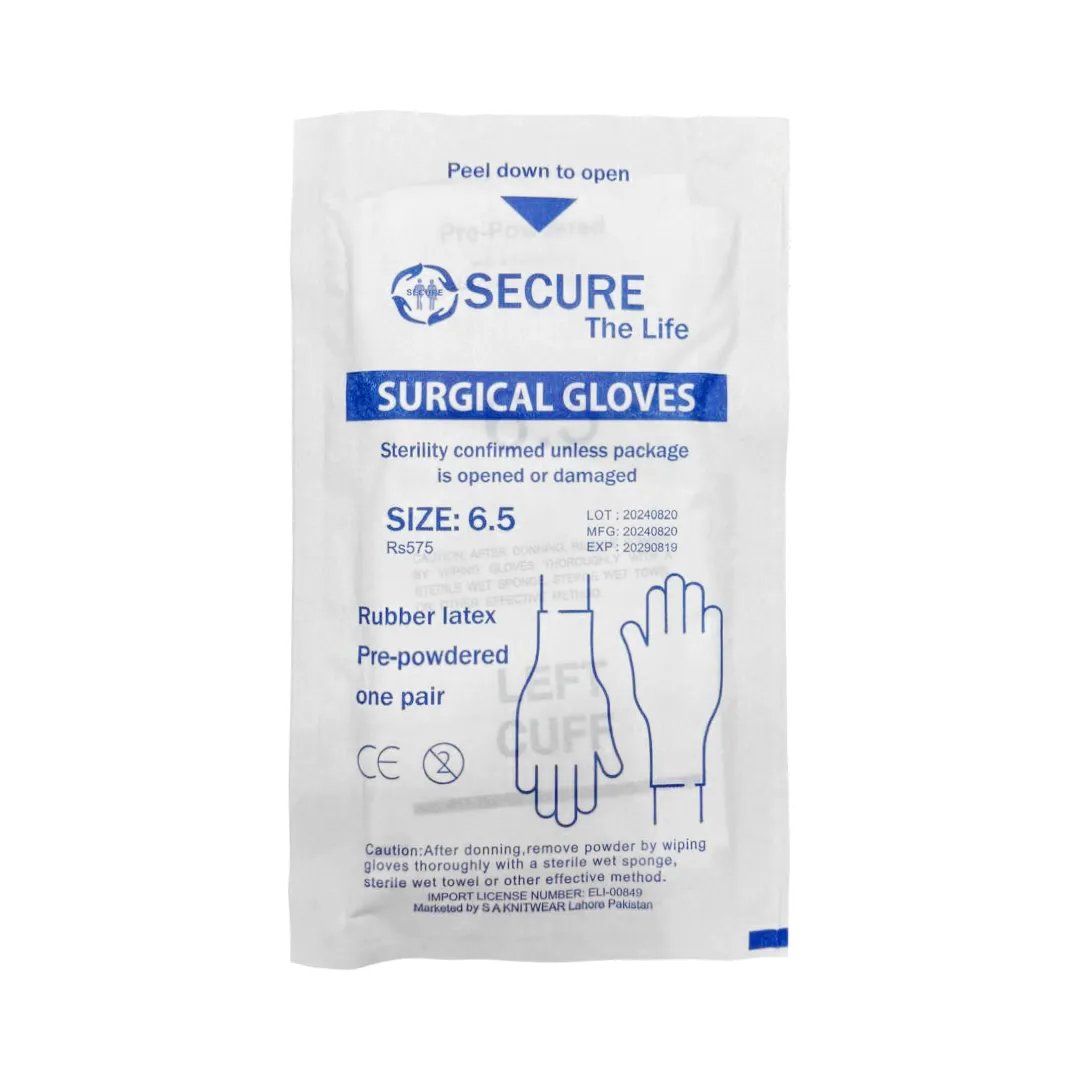 Surgical Gloves (Powdered) thumbnail 3