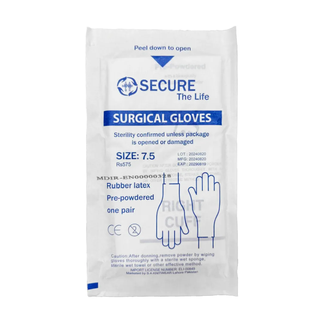 Surgical Gloves (Powdered) thumbnail 5